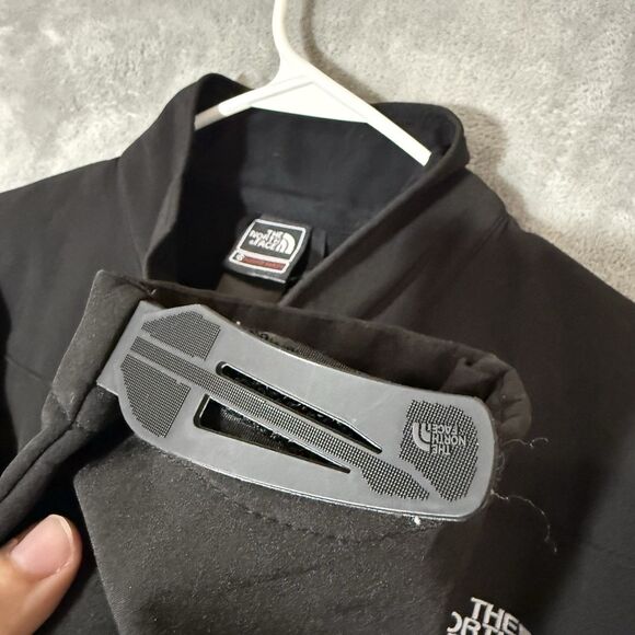 North Face Summit Series Windstopper Soft Shell Jacket Black Men Medium Full Zip - Picture 10 of 12